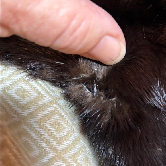 Elegant Dark Brown MINK Fur Coat - Picture 14 of 15